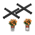 Adjustable Plant Risers for Inside Pots，Heavy Duty Metal Planter Inserts
