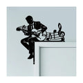 CUTHOLLOW Guitar and Music Door Topper Sign Wall Art Decor