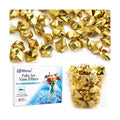 160 Pieces Gold Finish Acrylic Fake Ice Rocks, Vase Fillers for Table Decor