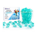 160 Pieces Lake Blue Acrylic Fake Ice Rocks, Vase Fillers for Table Scatter