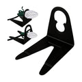 200 Pack Christmas Light Clips, Sit-to-Stand Gutter Shingle Tabs Christmas Light Hooks, Work with C7, C9 for Holiday String Light Outdoor, Roof, Roofline, Rooftop, Pack of 200