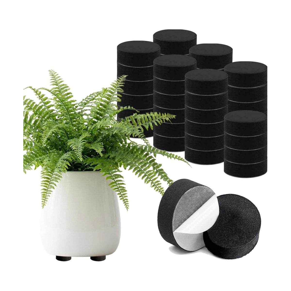 42 Plant Pot Feet, Pot Risers, Plant Risers,Plant Feet for Pots,Pot Lifters
