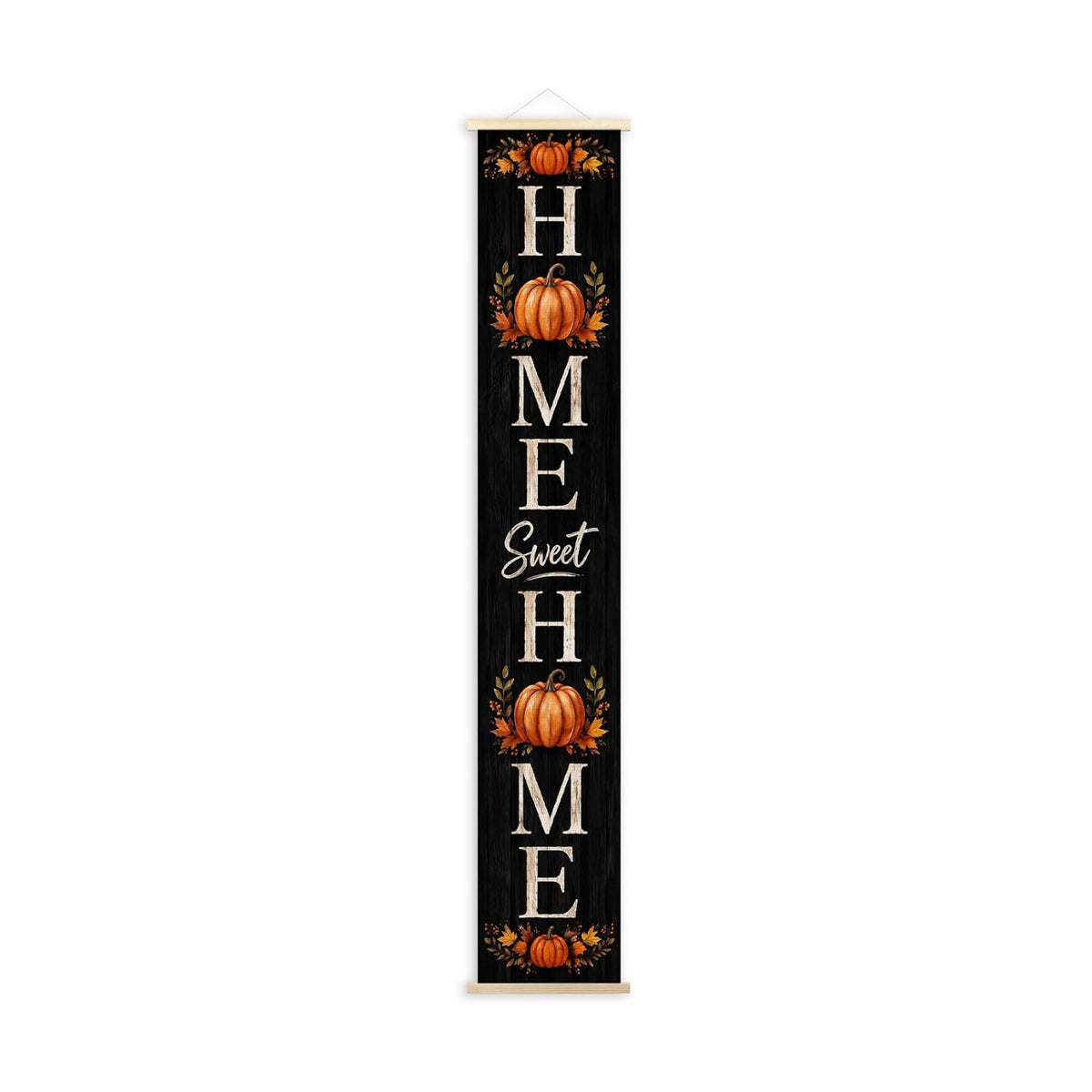 Home Sweet Home Fall Porch Door Banner Wall Decorations 8x47