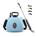 POSENPRO Battery Powered Sprayer 2 Gallon, Electric Garden Sprayer with 3 Mist Nozzles, Backpack Sprayer with