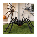 3 Pack 5 Ft Giant Halloween Spiders, Furry Spider Outdoor Decorations