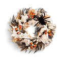26" Halloween Wreaths for Front Door with Spider, Maple Leaf