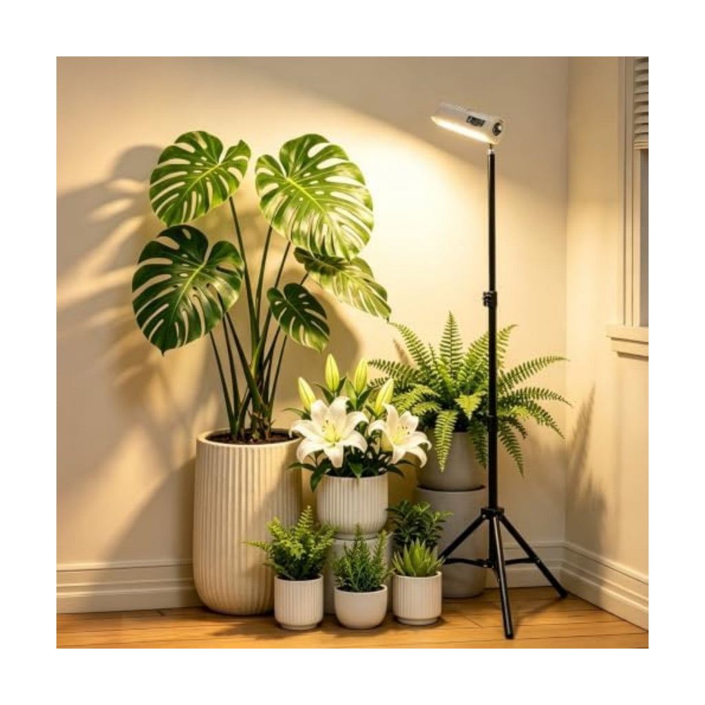 Rechargeable Grow Lights for Indoor Plants, Cordless Standing Grow Light
