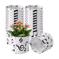 SATINIOR 24 Pack Musical Note Party Favors, Succulents Burlap Planter Pots