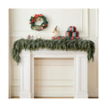6FT Soft Textured Cedar Garland, Realistic Artificial Christmas Garlands