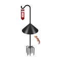 Gtongoko 108'' Shepherds Hook Bird Feeder Pole with 108'' Squirrel Baffle