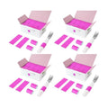NATURALABEL Self-Adhesive Napkin Bands, Pack of 8,000, Hot Pink
