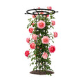 Trellis for Climbing Plants Outdoor - 69" Height-Adjustable Plant Support | Rustproof PE-Coated Steel Pipe, Sturdy