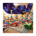 Leinuosen Solar System Ceiling Decorations Space Hanging Garlands, Space