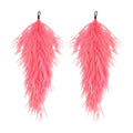 2 Pcs 28'' Pink Christmas Pine Door Swag,Artificial Norfolk Teardrop Swag