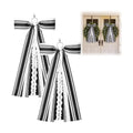 Suncalla 2 Pcs Minimalist Modern Ribbon Bow for Wreath Front Door
