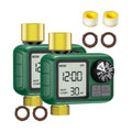 2 Pack Water Timer for Outdoor Garden Hose, Sprinkler Timer | for Garden Faucet Timer with Auto/Manual/Rain Delay Mode