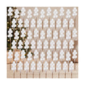 Tatuo 360 Pcs Glitter Ivory Holly Berries on 60 Stems, Christmas Winter