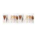 110 PCS of Boho Pampas Grass Decor, Naturally Dried Pompas, Bunny Tails Dried Flowers, and Dried Eucalyptus. Perfect for Weddings, Boho Party Decorations, and Table Decor. (Pack of 2)