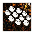 10 Pack Halloween Decorations Outdoor Pumpkin Moon Garden (Floating Ghost)