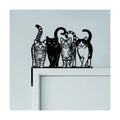 CUTHOLLOW cats Door Topper Sign Wall Art Decor