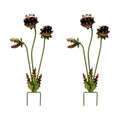 Metal Carnivorous Plant Garden Stake, 2026 New 25-Inch Venus Flytrap Yard Art Decor, Durable Yard Art for Flower Beds, Lawn Garden Patio Halloween Gothic Yard Decoration