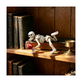 Halloween Decor Skull Statue Red Wine Cup Resin Skeleton Figurine