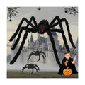 Giant Spider 6.6 Ft + 0.98 Ft*2, Halloween Decorations 78" Fake Halloween Decor Spiders Large, Furry Spiders for Outdoor Indoor Yard Home Costumes Party House Décor, 3 Packs